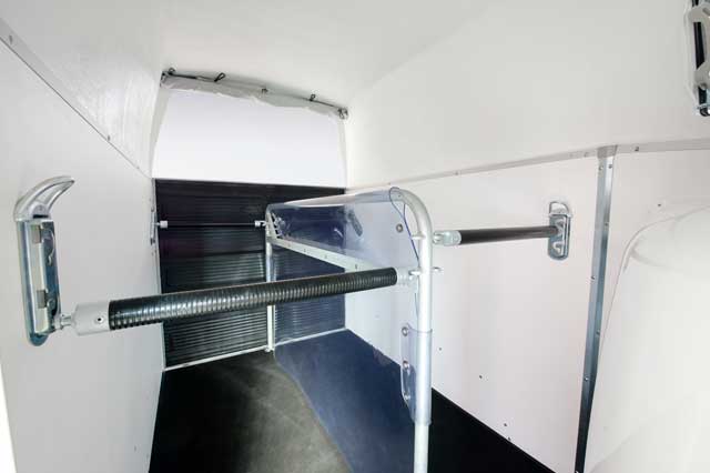 Adjustable Stall Bars & PVC Wall Partition